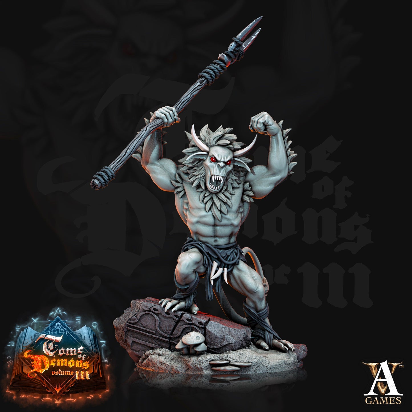 3D Printed Archvillain Games Teraton Quasits Tome of Demons 28 32mm D&D - 3D Printing Boss 