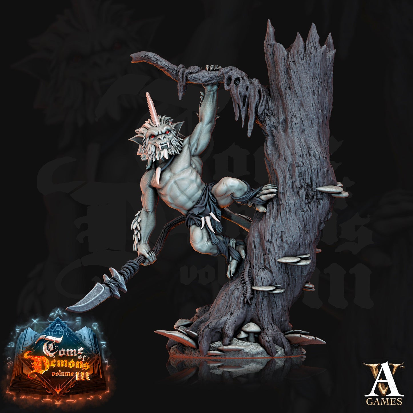 3D Printed Archvillain Games Teraton Quasits Tome of Demons 28 32mm D&D - 3D Printing Boss 