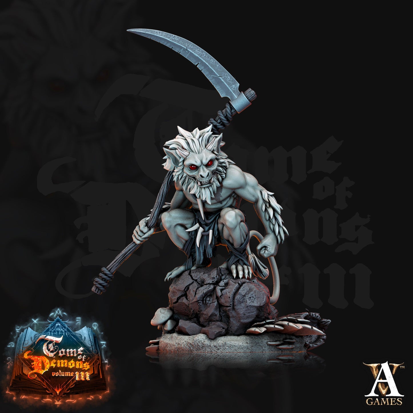 3D Printed Archvillain Games Teraton Quasits Tome of Demons 28 32mm D&D - 3D Printing Boss 