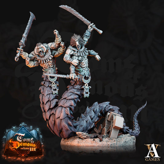 3D Printed Archvillain Games Teraton Tamareth Tome of Demons 28 32mm D&D - 3D Printing Boss 