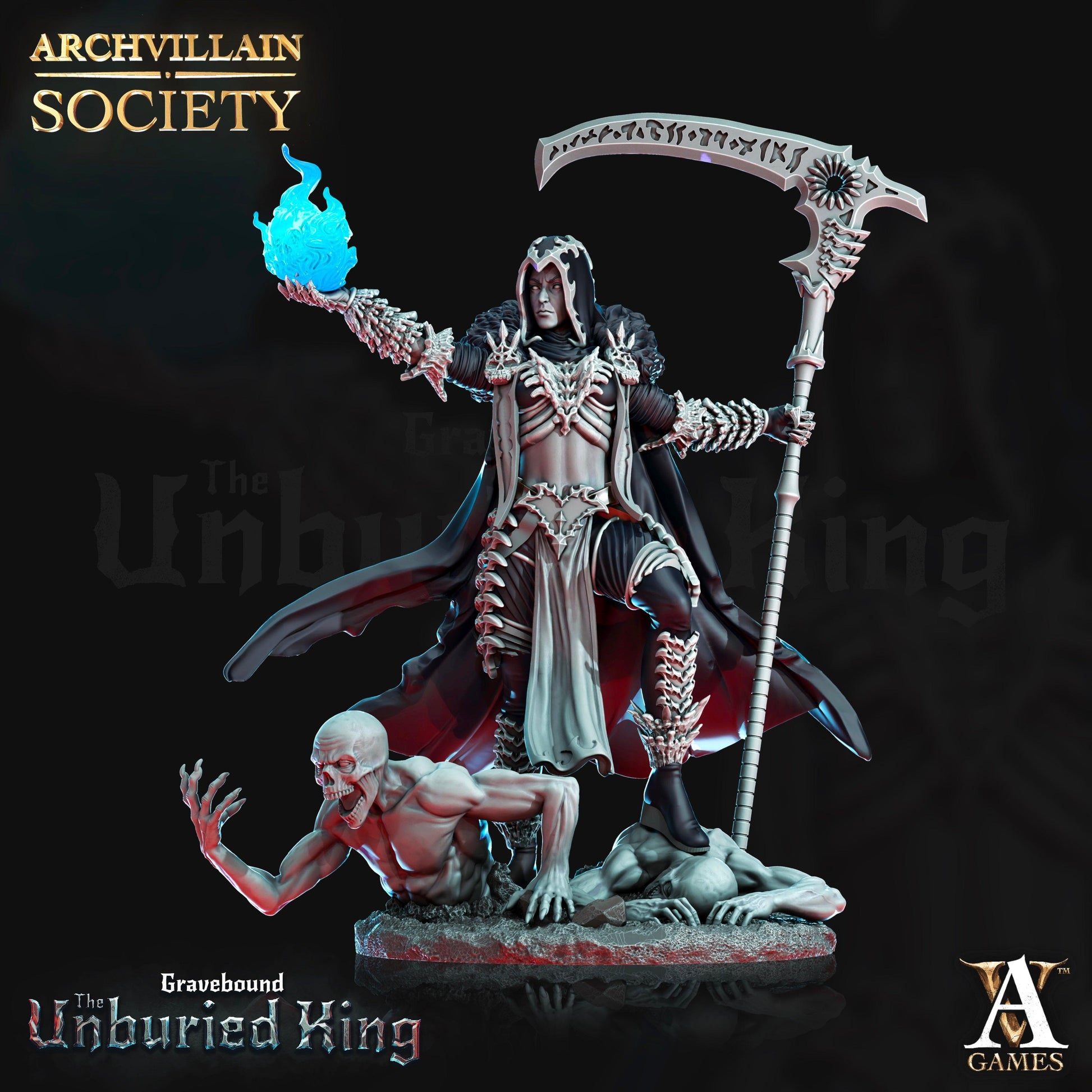3D Printed Archvillain Games Thastilia Shadeborn Society Vol. XX  28 32mm D&D - 3D Printing Boss 