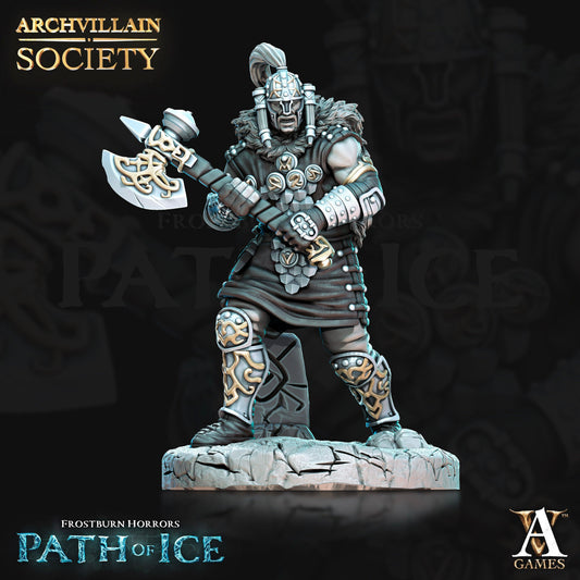 3D Printed Archvillain Games Tovi Blackfingers- Human Fighter Society Vol. XVIII 28 32mm D&D - 3D Printing Boss 