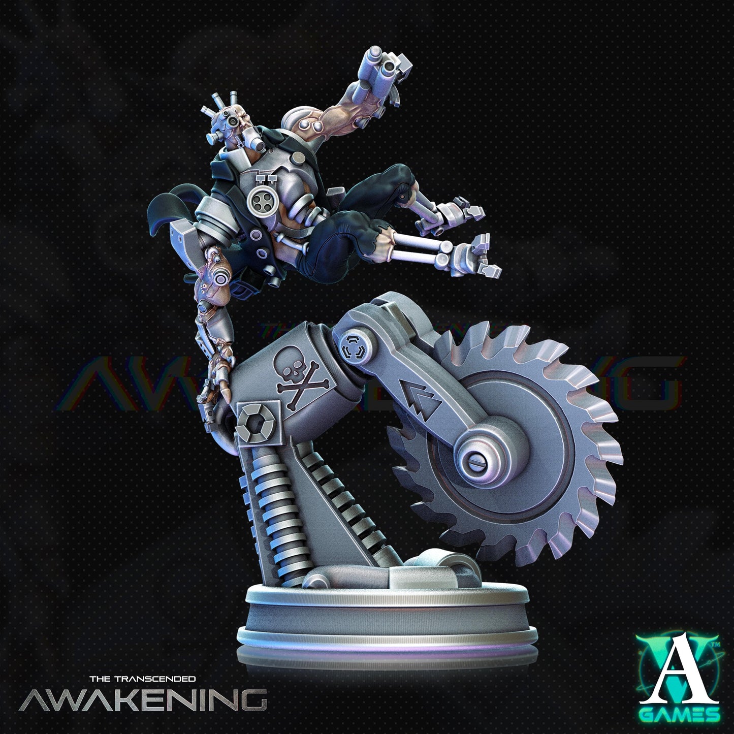3D Printed Archvillain Games Trancended Lablumps - The Transcended 28 32mm D&D - 3D Printing Boss 