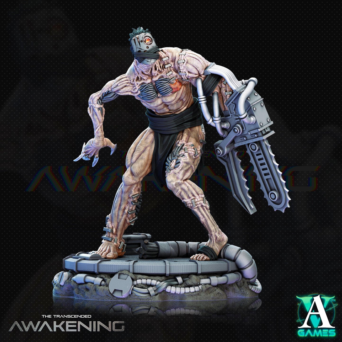 3D Printed Archvillain Games Trancended Leftovers - The Transcended 28 32mm D&D - 3D Printing Boss 