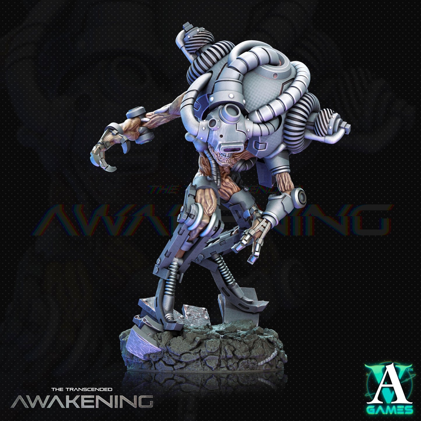 3D Printed Archvillain Games Trancended Meltabags - The Transcended 28 32mm D&D - 3D Printing Boss 