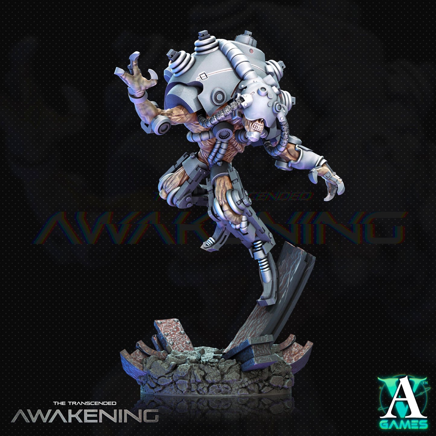 3D Printed Archvillain Games Trancended Meltabags - The Transcended 28 32mm D&D - 3D Printing Boss 