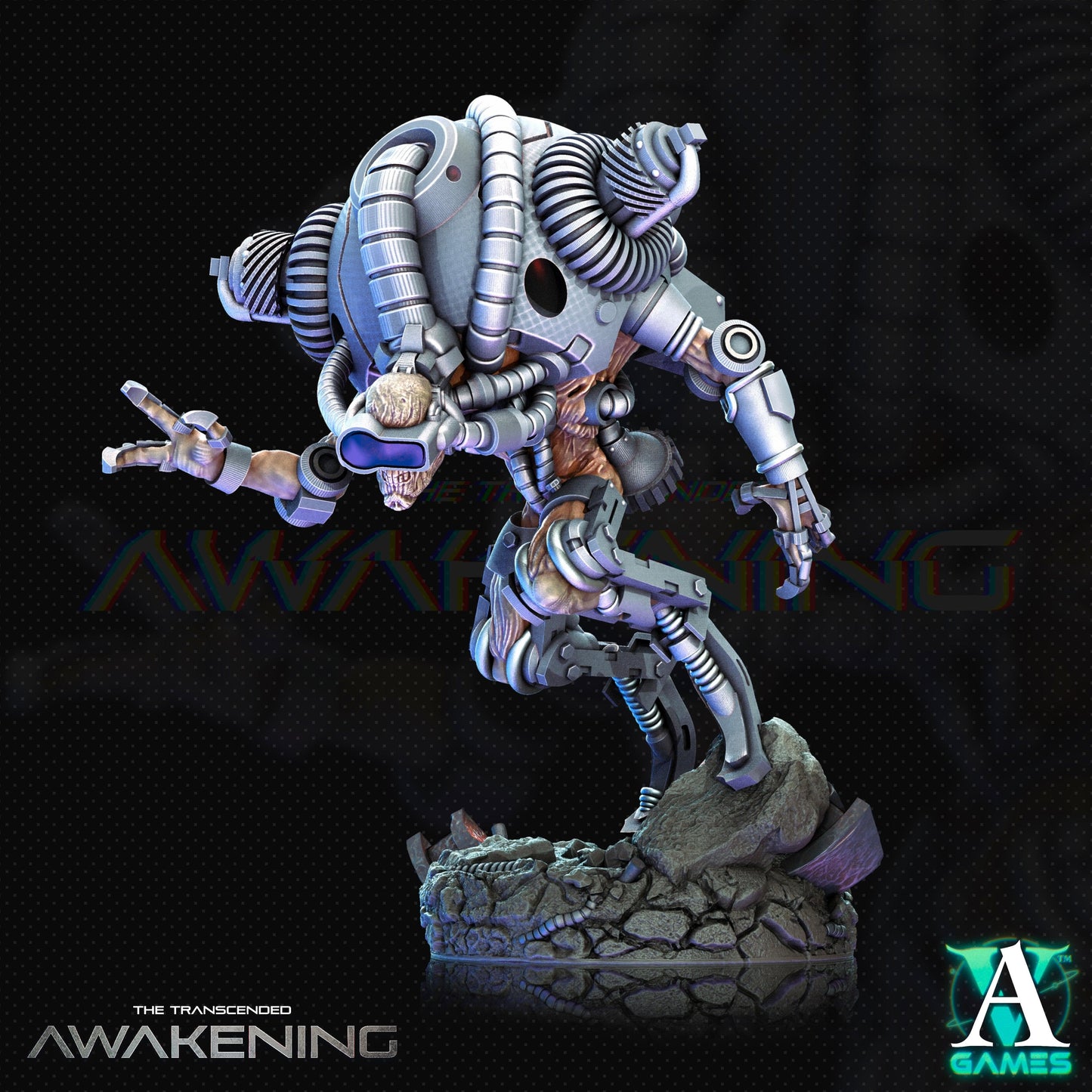3D Printed Archvillain Games Trancended Meltabags - The Transcended 28 32mm D&D - 3D Printing Boss 