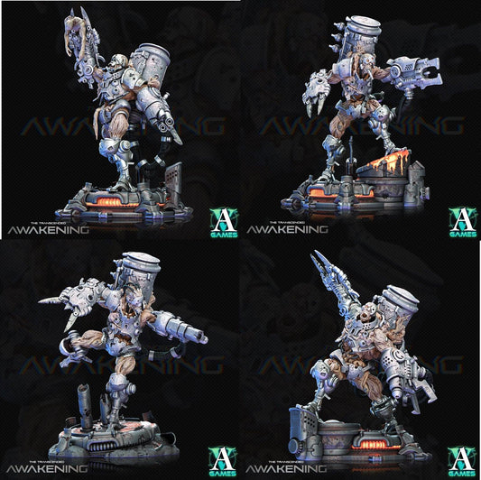 3D Printed Archvillain Games Trancended Reservoirs - The Transcended 28 32mm D&D - 3D Printing Boss 