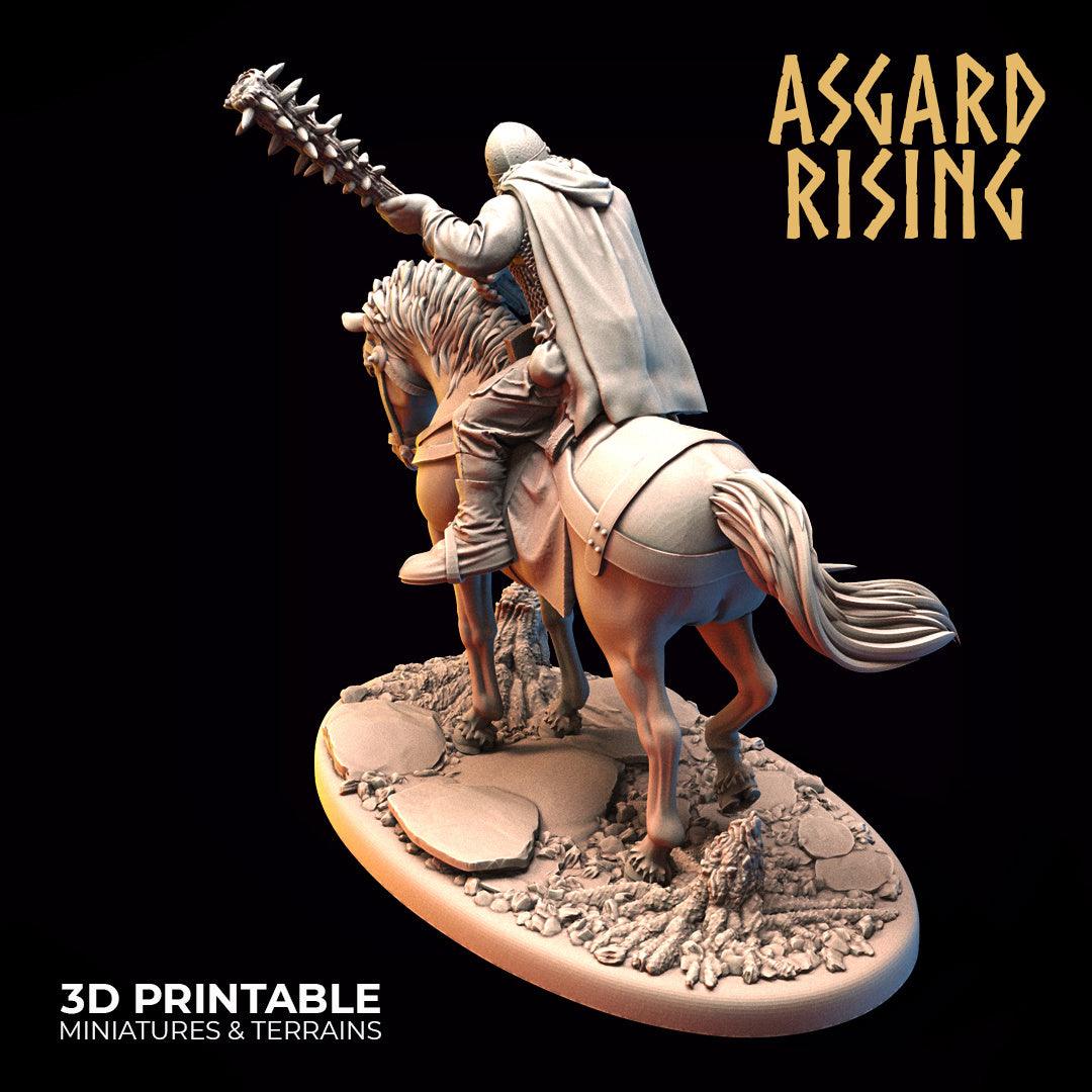 3D Printed Asgard Rising Bandit Riders Deserters Modular Warband 28mm - 32mm - 3D Printing Boss 