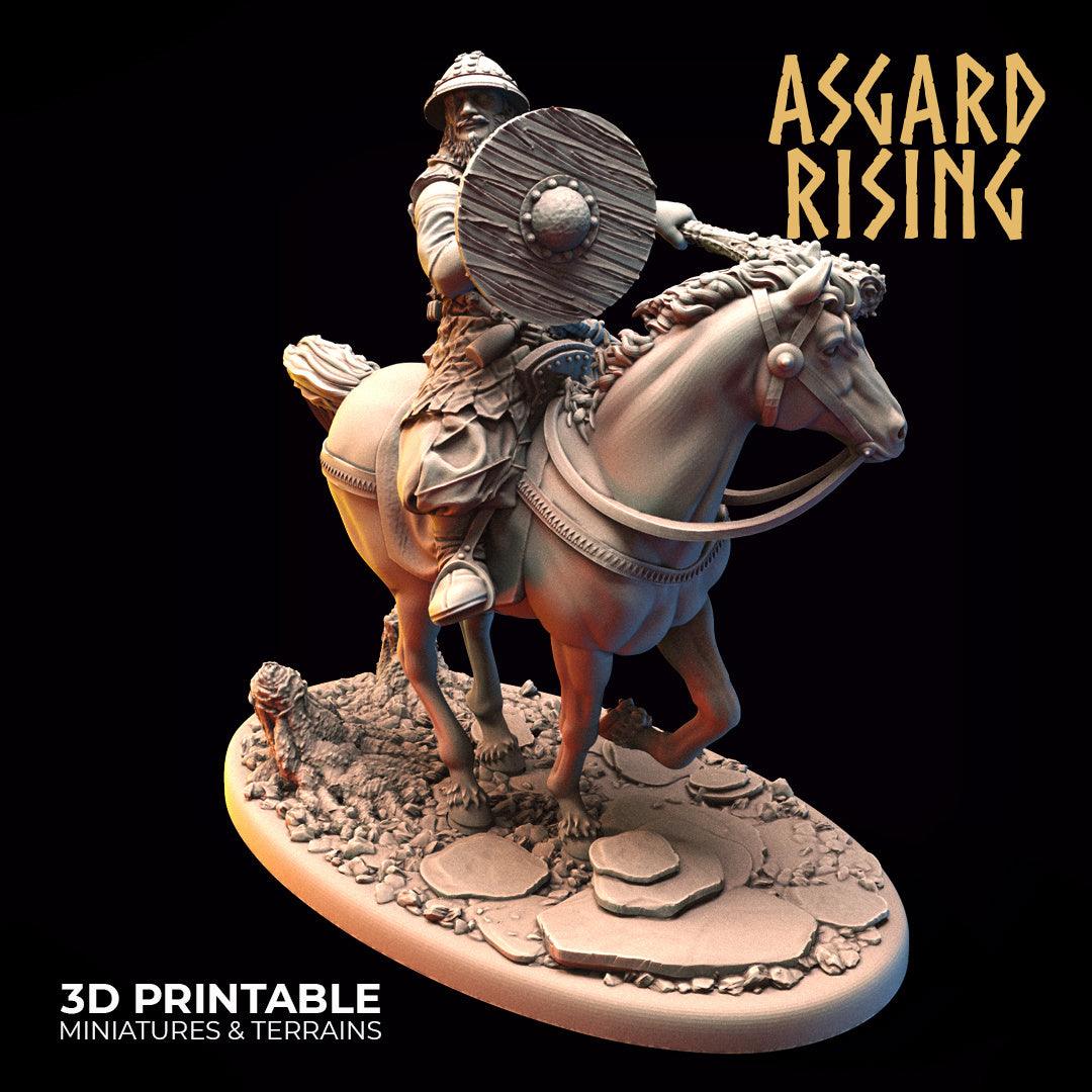 3D Printed Asgard Rising Bandit Riders Deserters Modular Warband 28mm - 32mm - 3D Printing Boss 