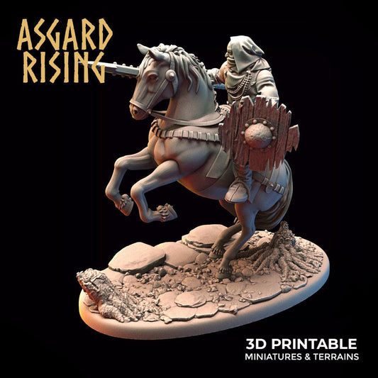 3D Printed Asgard Rising Bandit Riders Rogues Modular Warband 28mm - 32mm - 3D Printing Boss 
