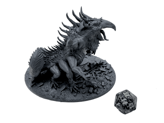 3D Printed Asgard Rising Basilisk #2 King of Serpents - 32mm D&D - 3D Printing Boss 