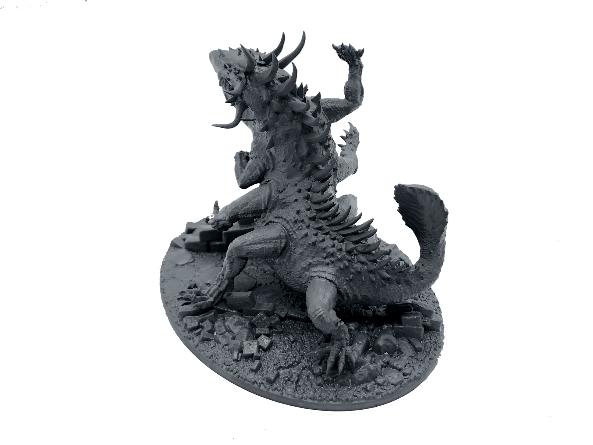 3D Printed Asgard Rising Basilisk #2 King of Serpents - 32mm D&D - 3D Printing Boss 