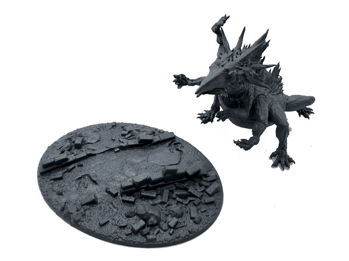 3D Printed Asgard Rising Basilisk #2 King of Serpents - 32mm D&D - 3D Printing Boss 