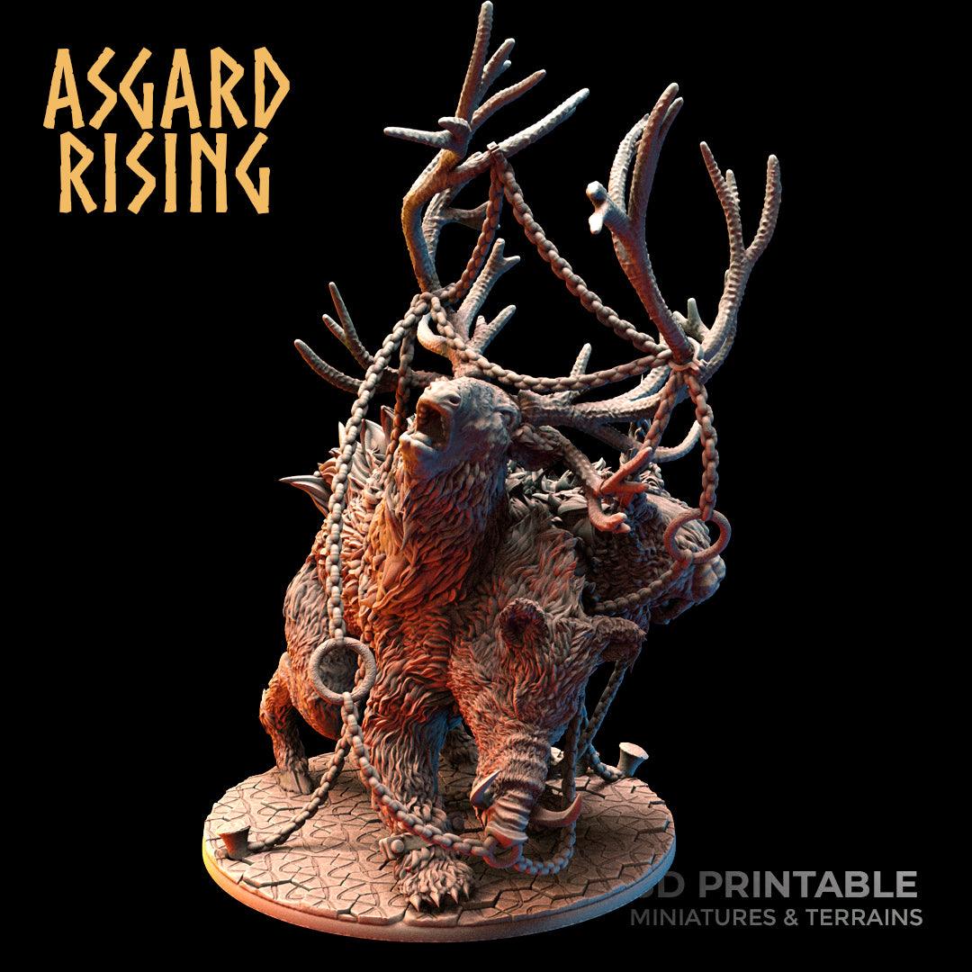 3D Printed Asgard Rising Deepforest Chimera 28 32mm Wargaming DnD - 3D Printing Boss 