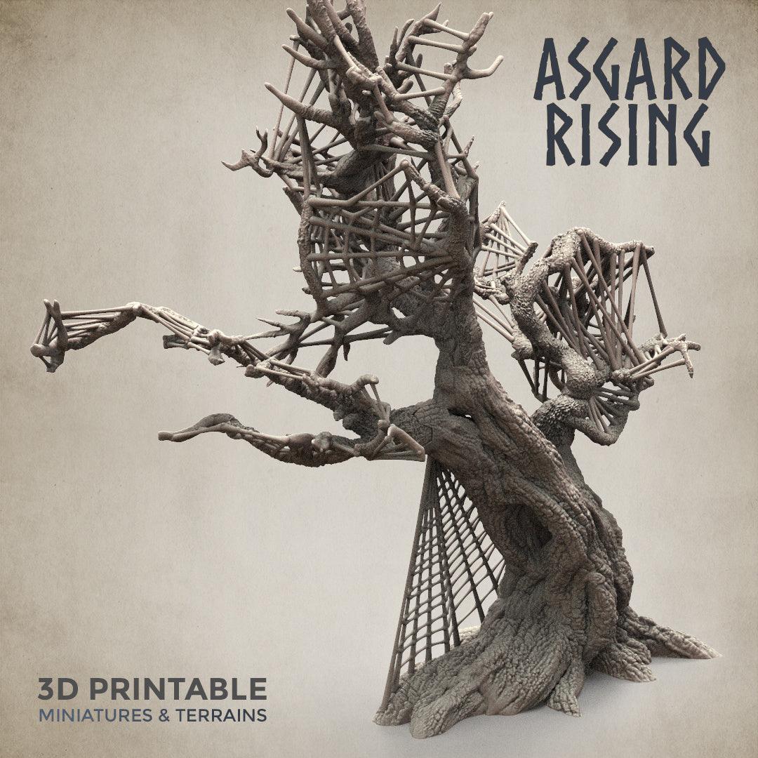 3D Printed Asgard Rising Dry Spider Forest Modular Set 32mm Ragnarok D&D - 3D Printing Boss 