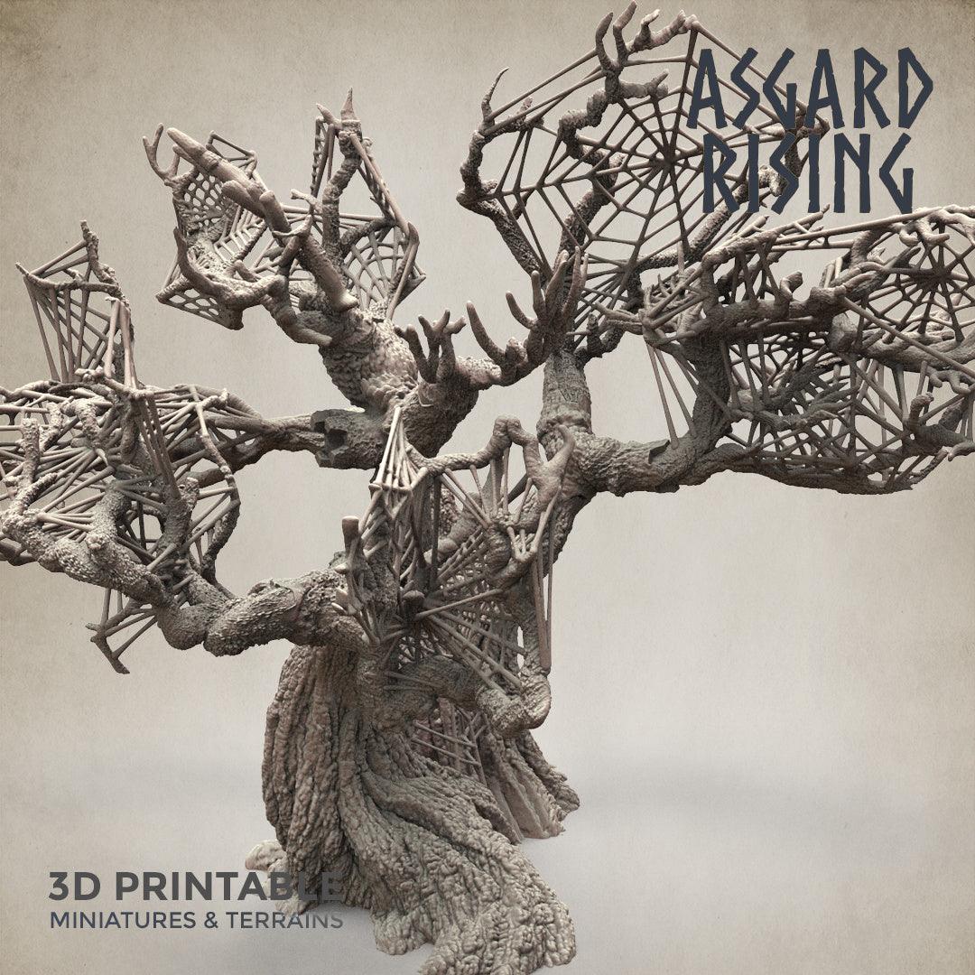 3D Printed Asgard Rising Dry Spider Forest Modular Set 32mm Ragnarok D&D - 3D Printing Boss 