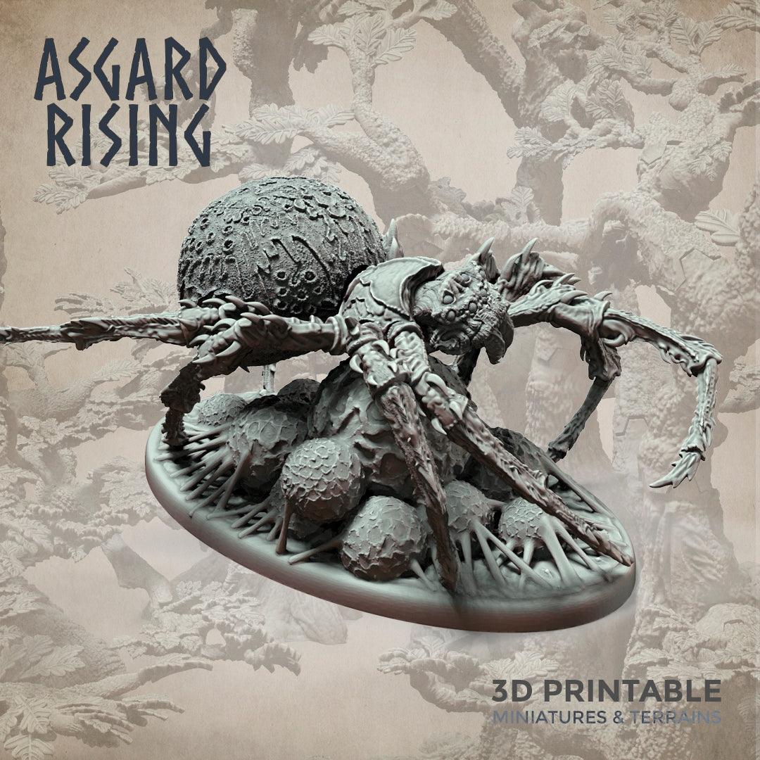 3D Printed Asgard Rising Forest Spiders Set 28mm 32mm Ragnarok D&D - 3D Printing Boss 