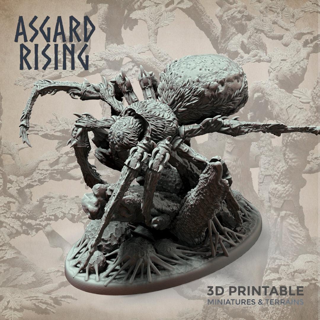 3D Printed Asgard Rising Forest Spiders Set 28mm 32mm Ragnarok D&D - 3D Printing Boss 