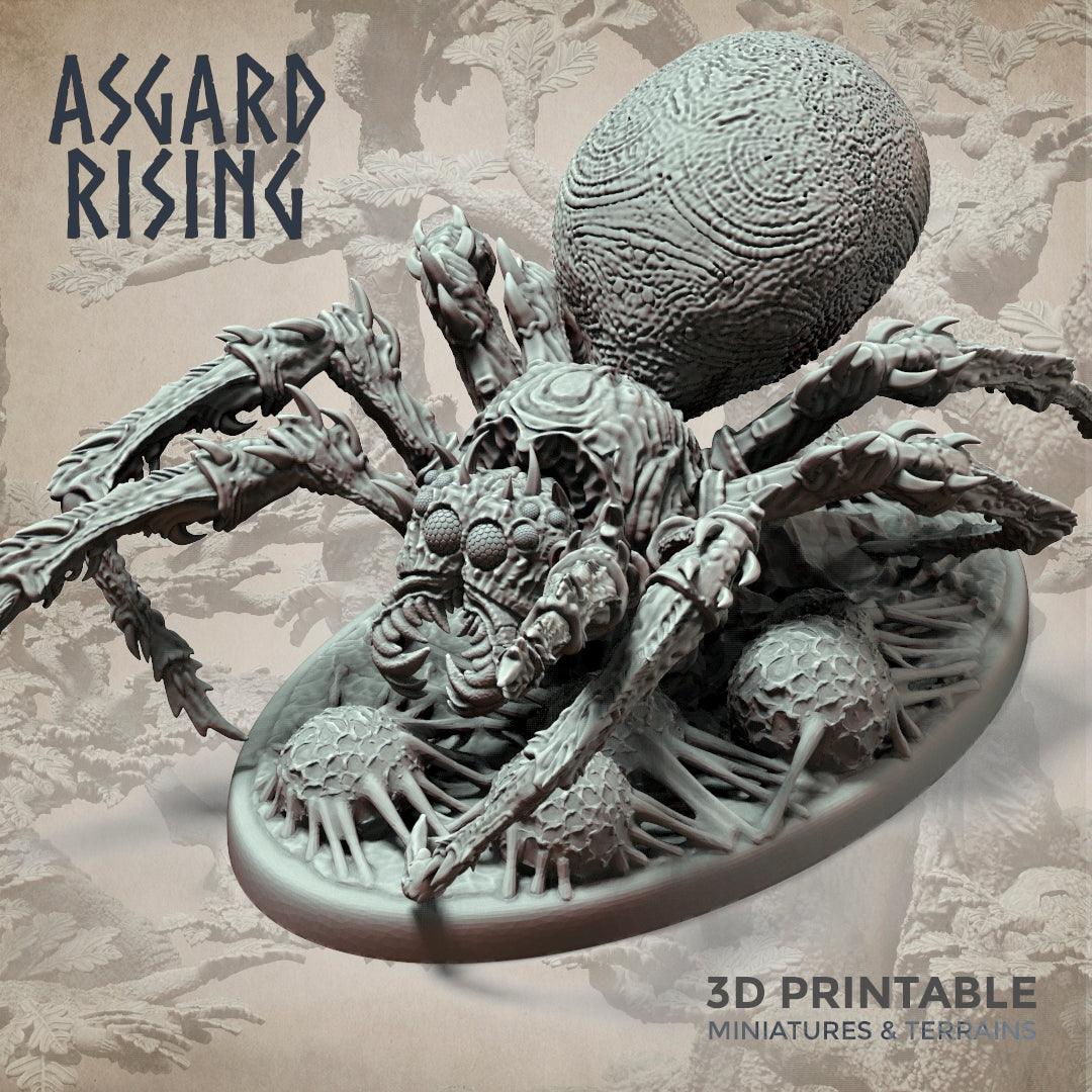 3D Printed Asgard Rising Forest Spiders Set 28mm 32mm Ragnarok D&D - 3D Printing Boss 