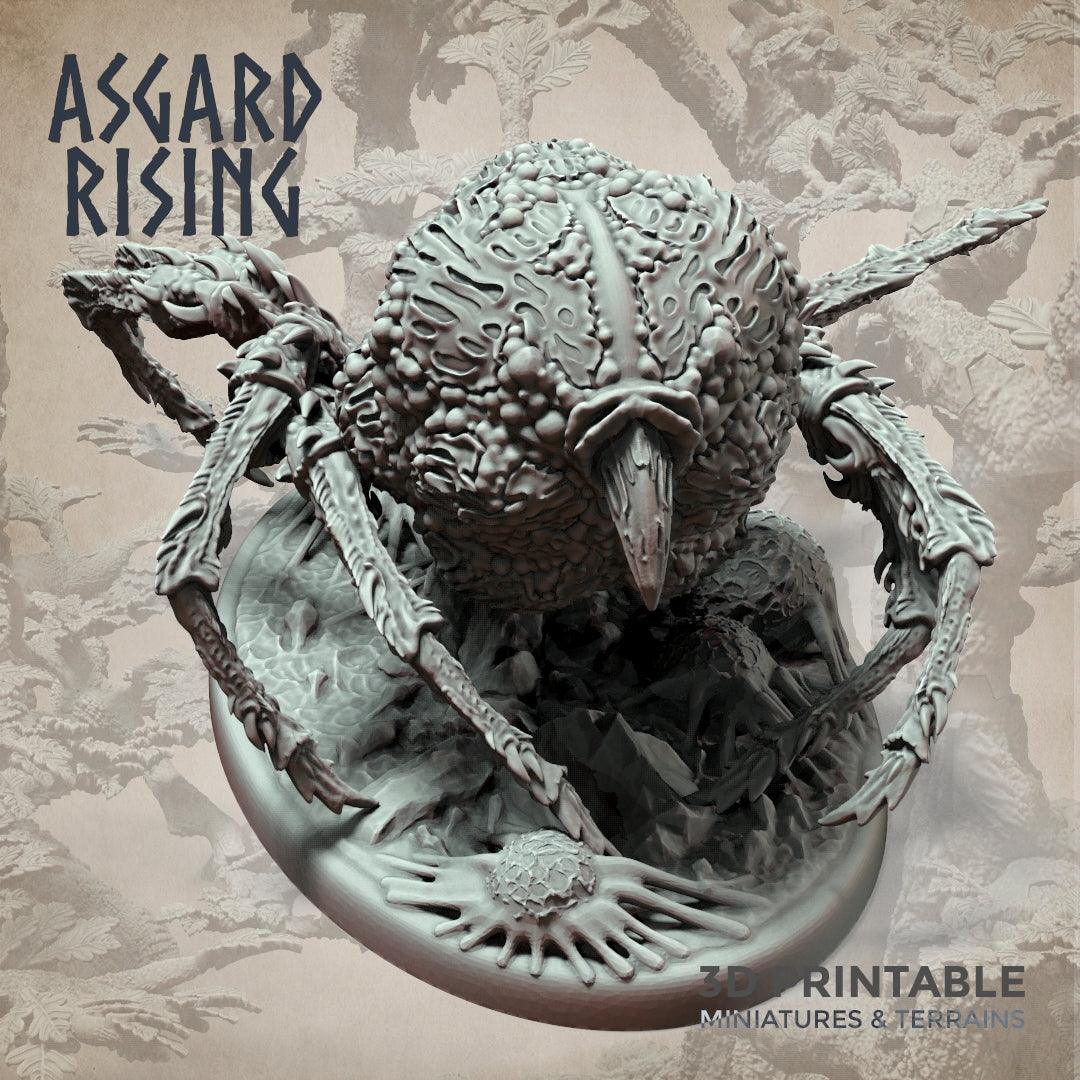 3D Printed Asgard Rising Forest Spiders Set 28mm 32mm Ragnarok D&D - 3D Printing Boss 