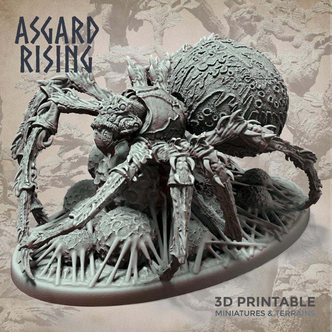 3D Printed Asgard Rising Forest Spiders Set 28mm 32mm Ragnarok D&D - 3D Printing Boss 