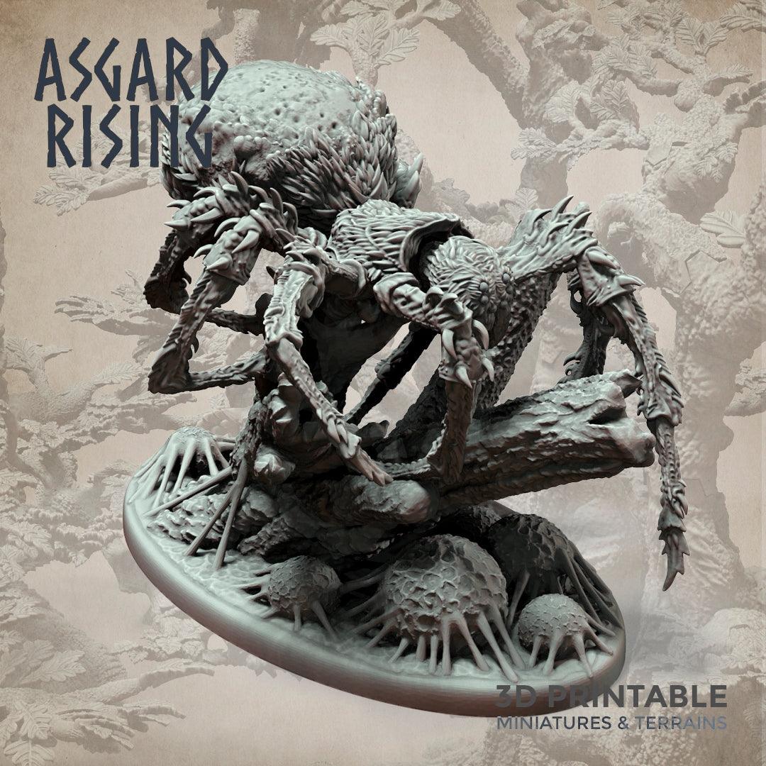 3D Printed Asgard Rising Forest Spiders Set 28mm 32mm Ragnarok D&D - 3D Printing Boss 