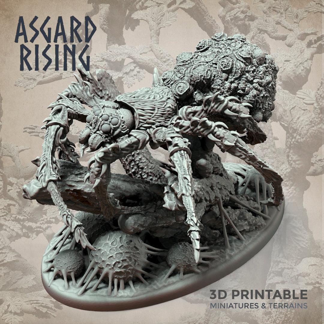 3D Printed Asgard Rising Forest Spiders Set 28mm 32mm Ragnarok D&D - 3D Printing Boss 