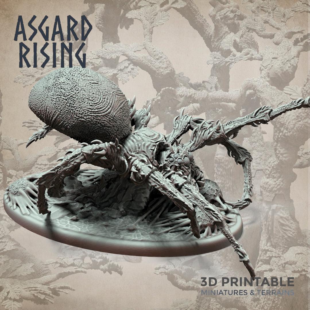 3D Printed Asgard Rising Forest Spiders Set 28mm 32mm Ragnarok D&D - 3D Printing Boss 