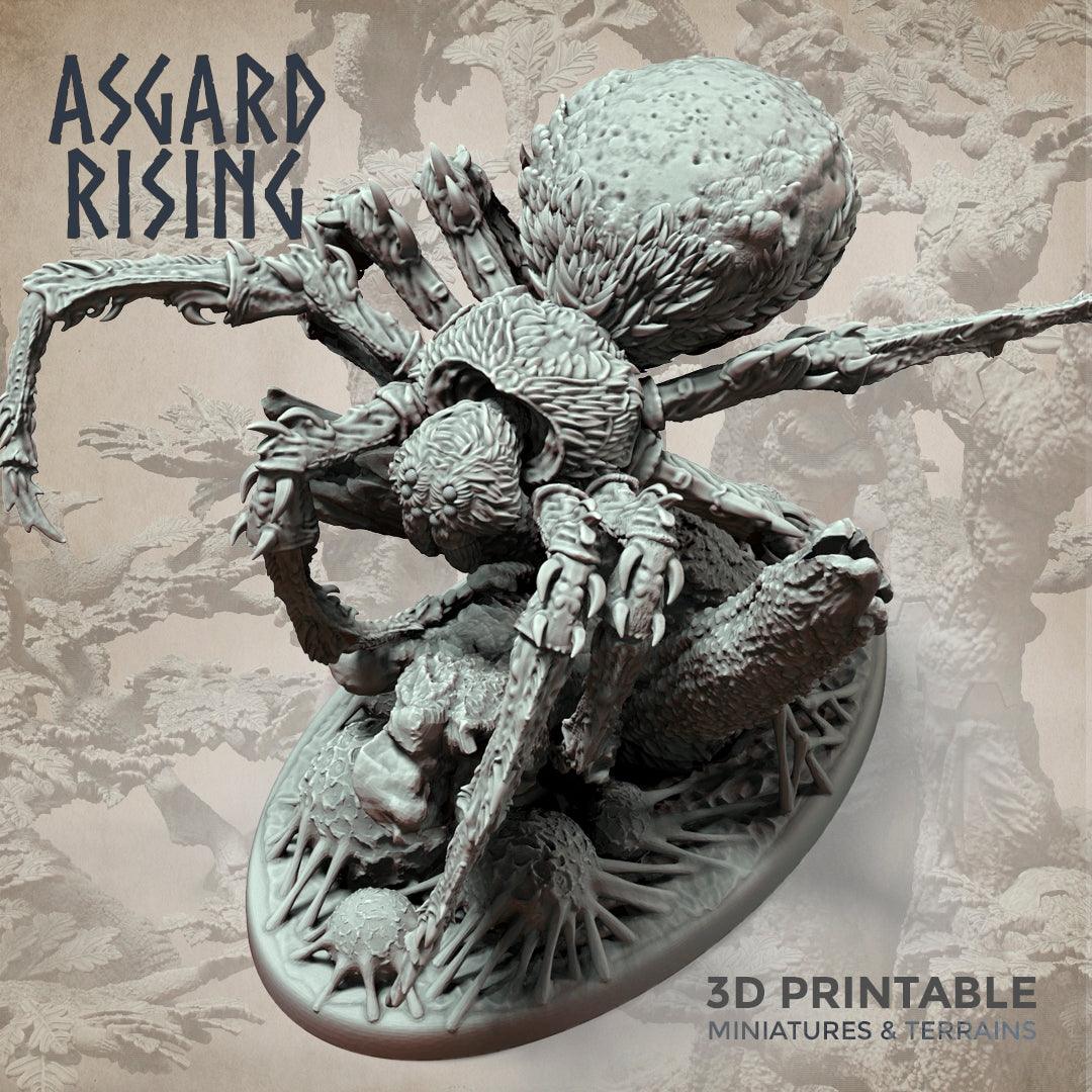 3D Printed Asgard Rising Forest Spiders Set 28mm 32mm Ragnarok D&D - 3D Printing Boss 