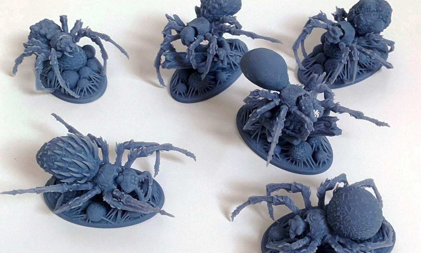 3D Printed Asgard Rising Forest Spiders Set 28mm 32mm Ragnarok D&D - 3D Printing Boss 