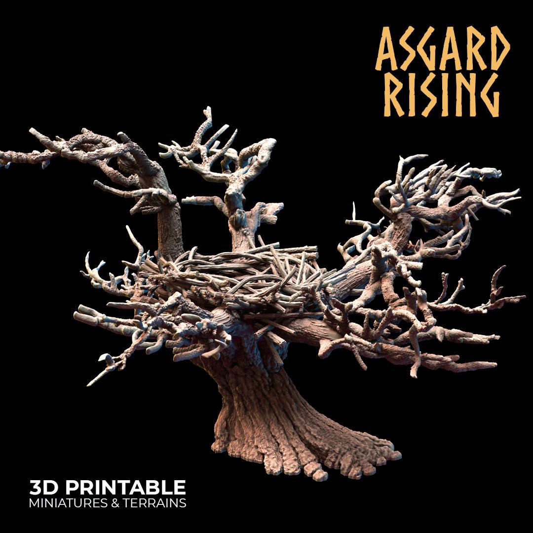 3D Printed Asgard Rising Griffin Nest Set - 32mm D&D - 3D Printing Boss 