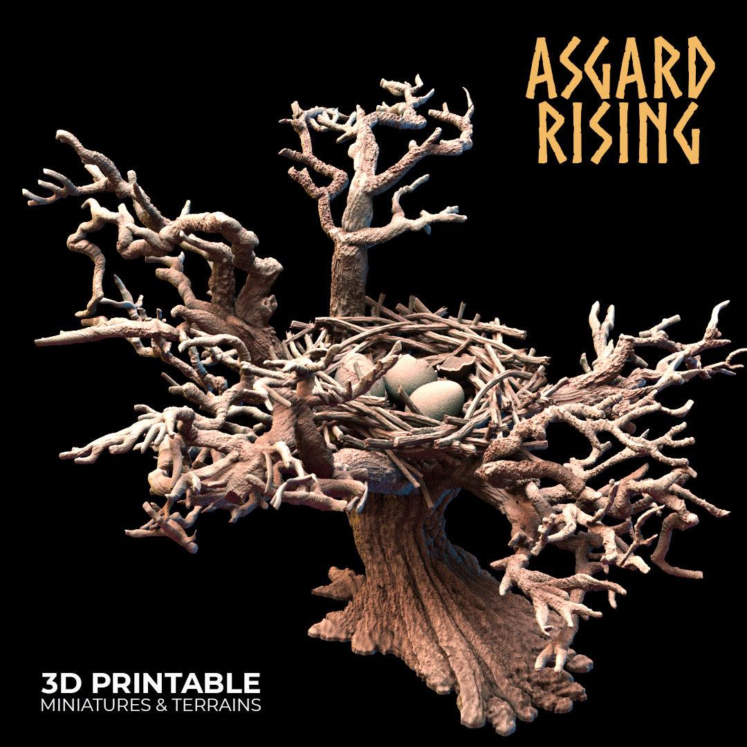 3D Printed Asgard Rising Griffin Nest Set - 32mm D&D - 3D Printing Boss 