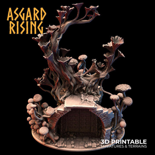 3D Printed Asgard Rising Heart of the Fungi Forest 28 32mm Wargaming DnD - 3D Printing Boss 