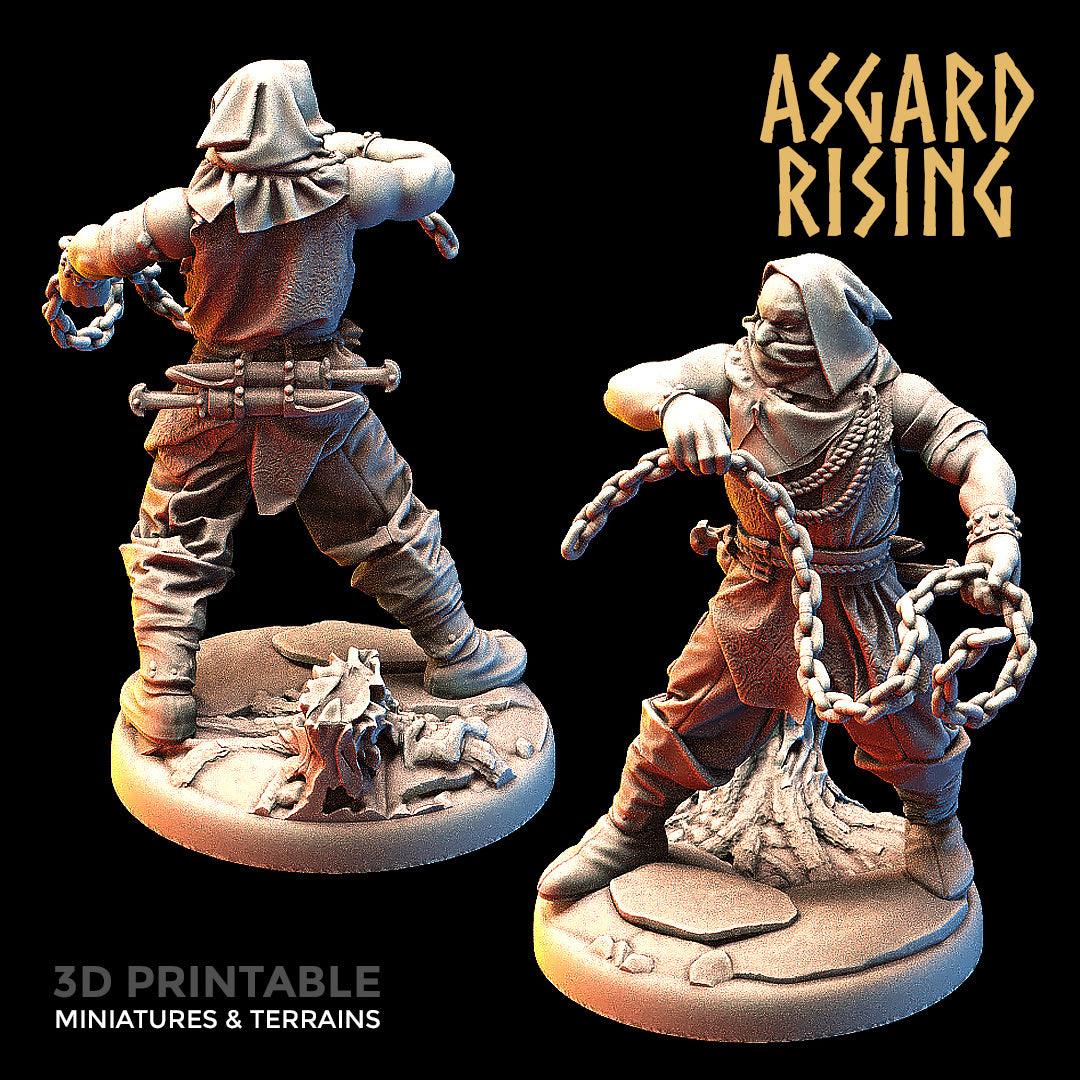 3D Printed Asgard Rising Mortimer The Grave Robber 28mm-32mm Ragnarok D&D - 3D Printing Boss 