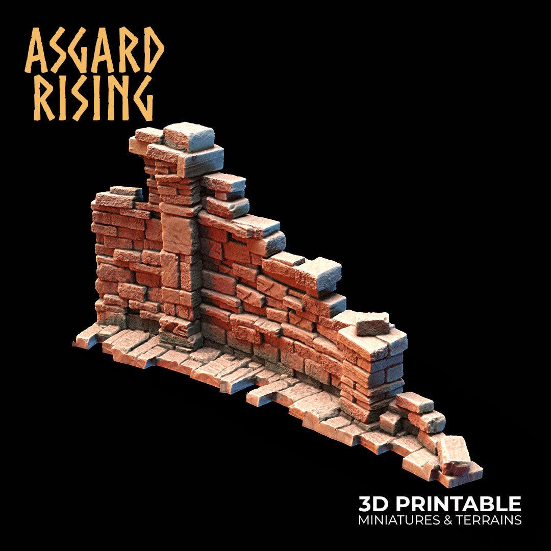 3D Printed Asgard Rising Small Ruins 28 32 mm Wargaming DnD - 3D Printing Boss 