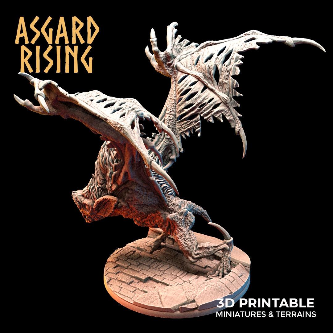 3D Printed Asgard Rising Varkolak Undead Creature 28mm - 32mm D&D - 3D Printing Boss 