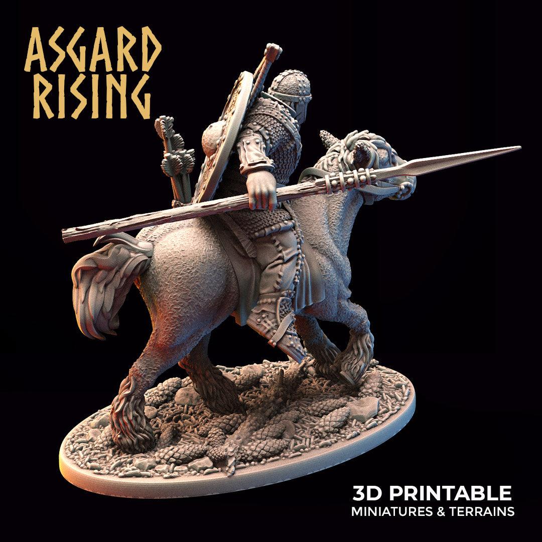 3D Printed Asgard Rising Viking Riders Modular Warband 28mm - 32mm - 3D Printing Boss 