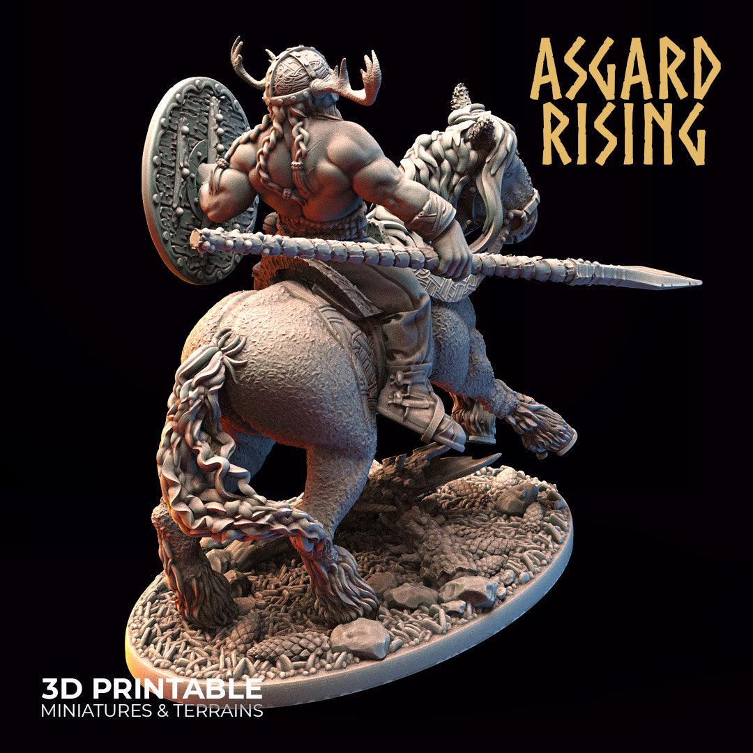 3D Printed Asgard Rising Viking Riders Modular Warband 28mm - 32mm - 3D Printing Boss 