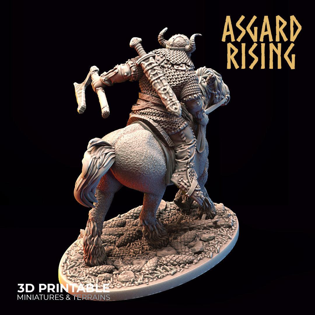 3D Printed Asgard Rising Viking Riders Modular Warband 28mm - 32mm - 3D Printing Boss 