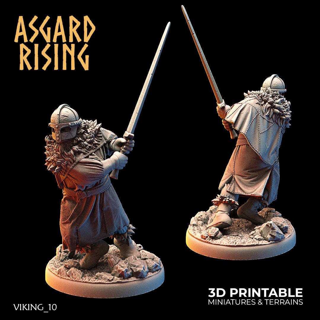 3D Printed Asgard Rising Vikings of the White Bear Clan Hideout Keepers 28mm - 32mm - 3D Printing Boss 