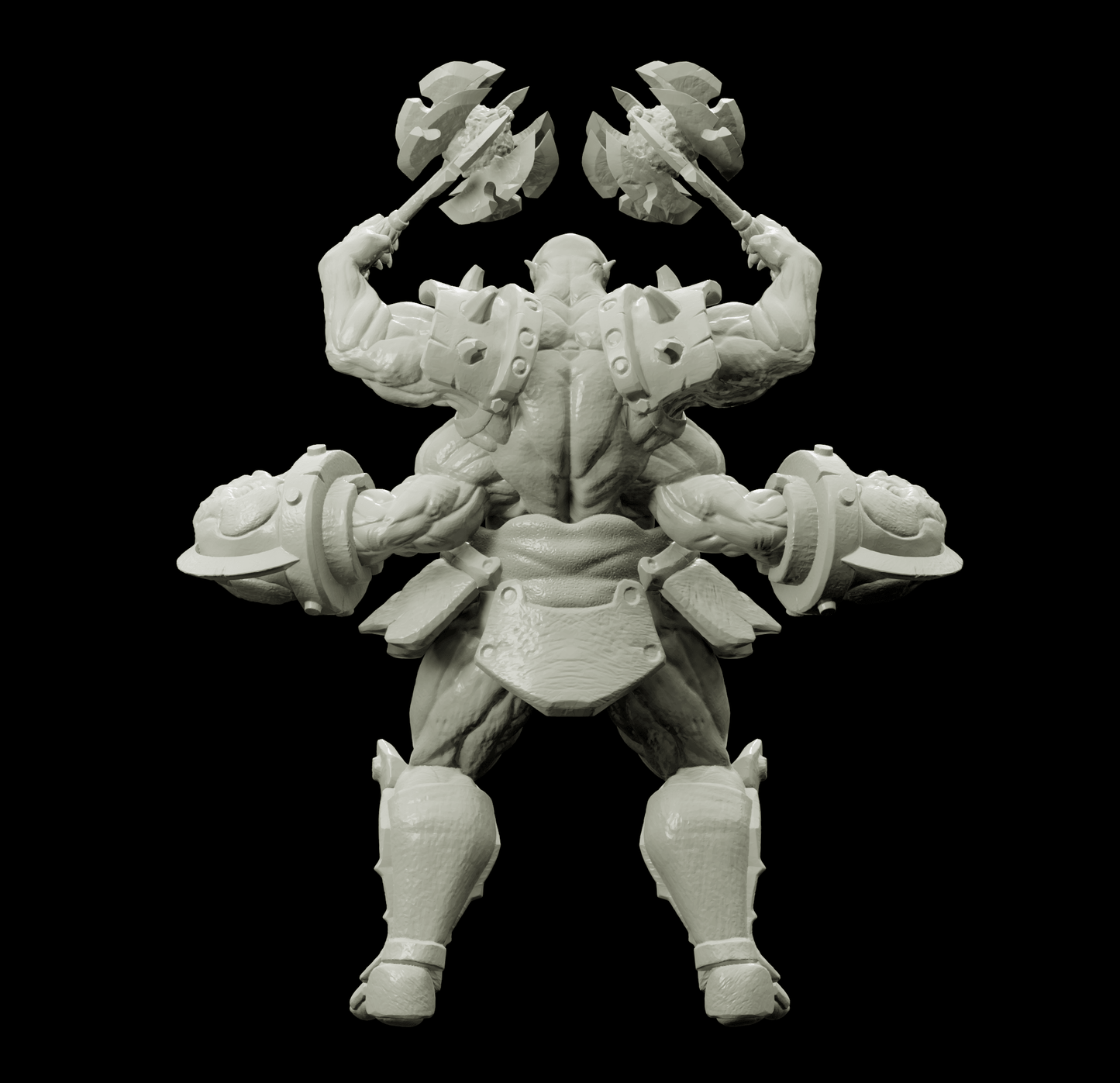 3D Printed Bestiary Vol. 4 Nafarrate - Al'Goleth Demon Fiend 32mm Ragnarok D&D - 3D Printing Boss 