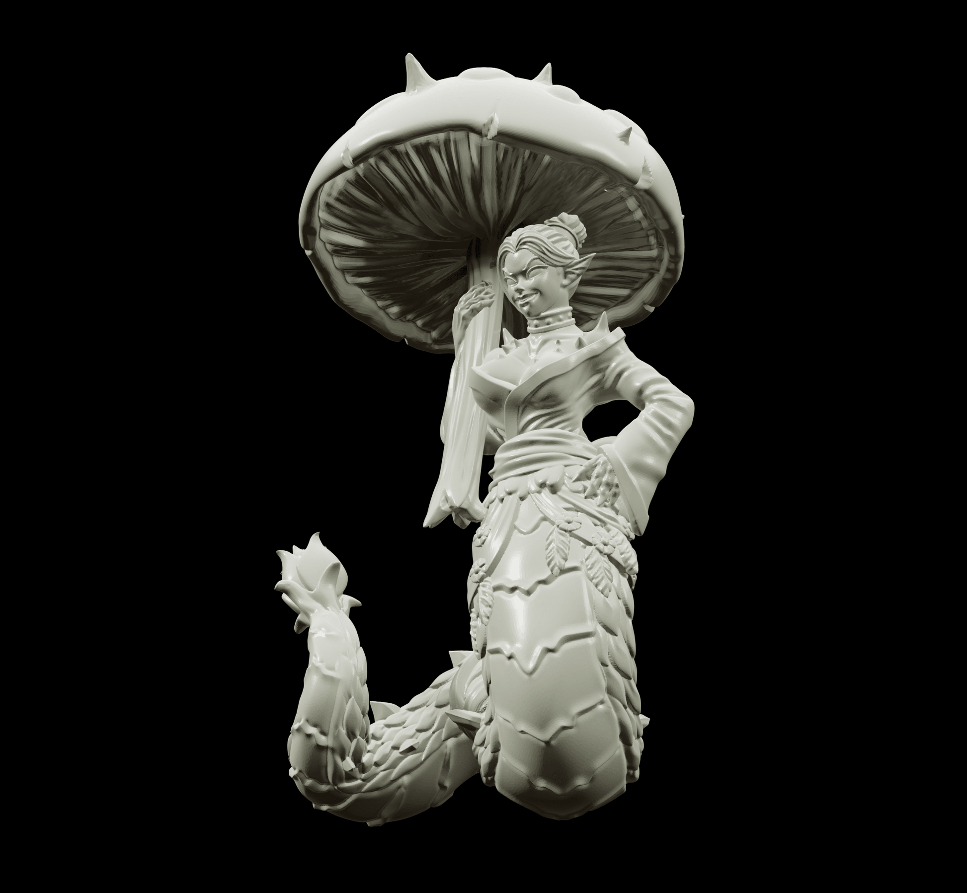 3D Printed Bestiary Vol. 4 Nafarrate - Aldoris Forest Spirit 32mm Ragnarok D&D - 3D Printing Boss 