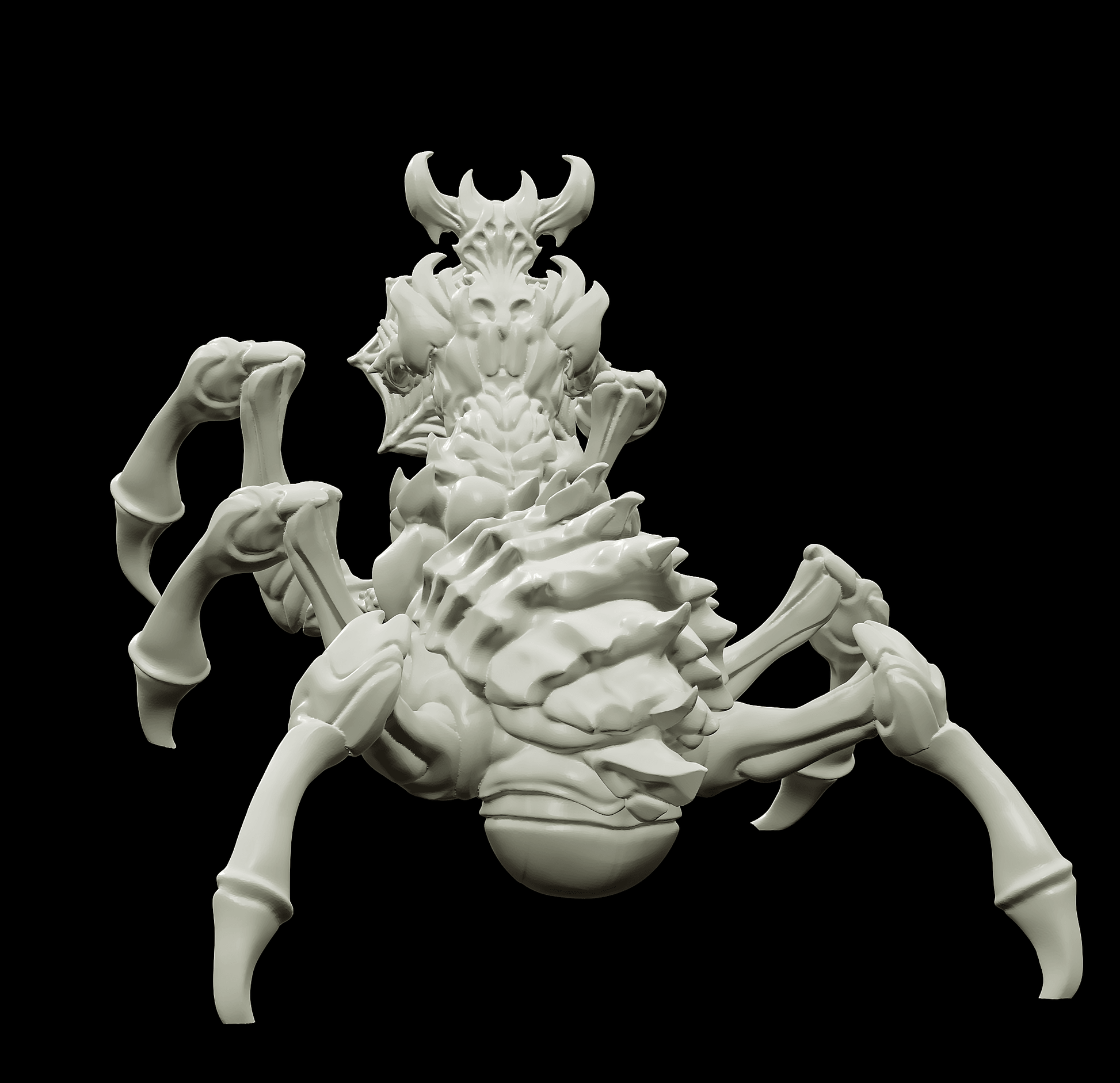 3D Printed Bestiary Vol. 4 Nafarrate - Arachne Spider 32mm Ragnarok D&D - 3D Printing Boss 