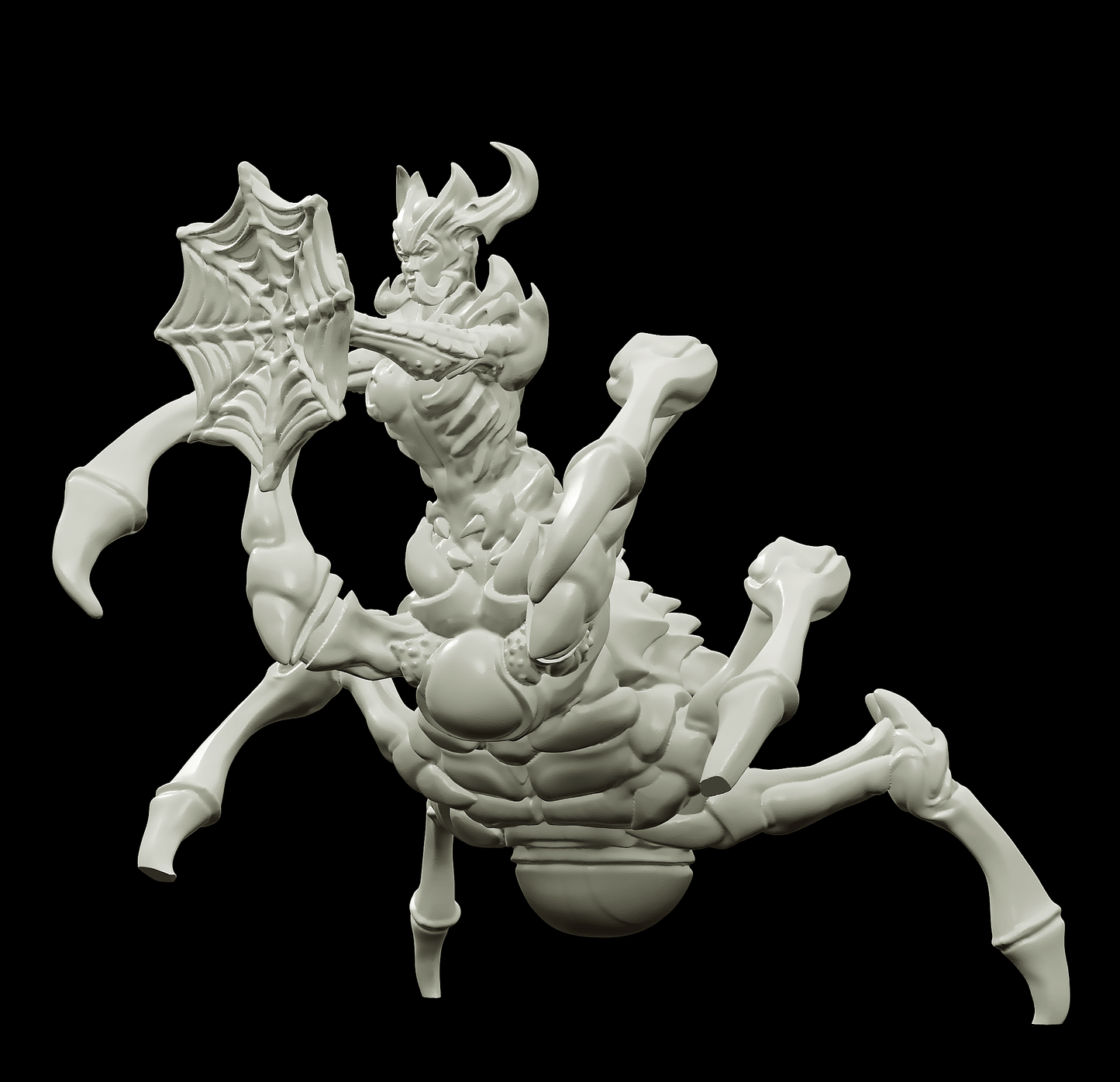 3D Printed Bestiary Vol. 4 Nafarrate - Arachne Spider 32mm Ragnarok D&D - 3D Printing Boss 