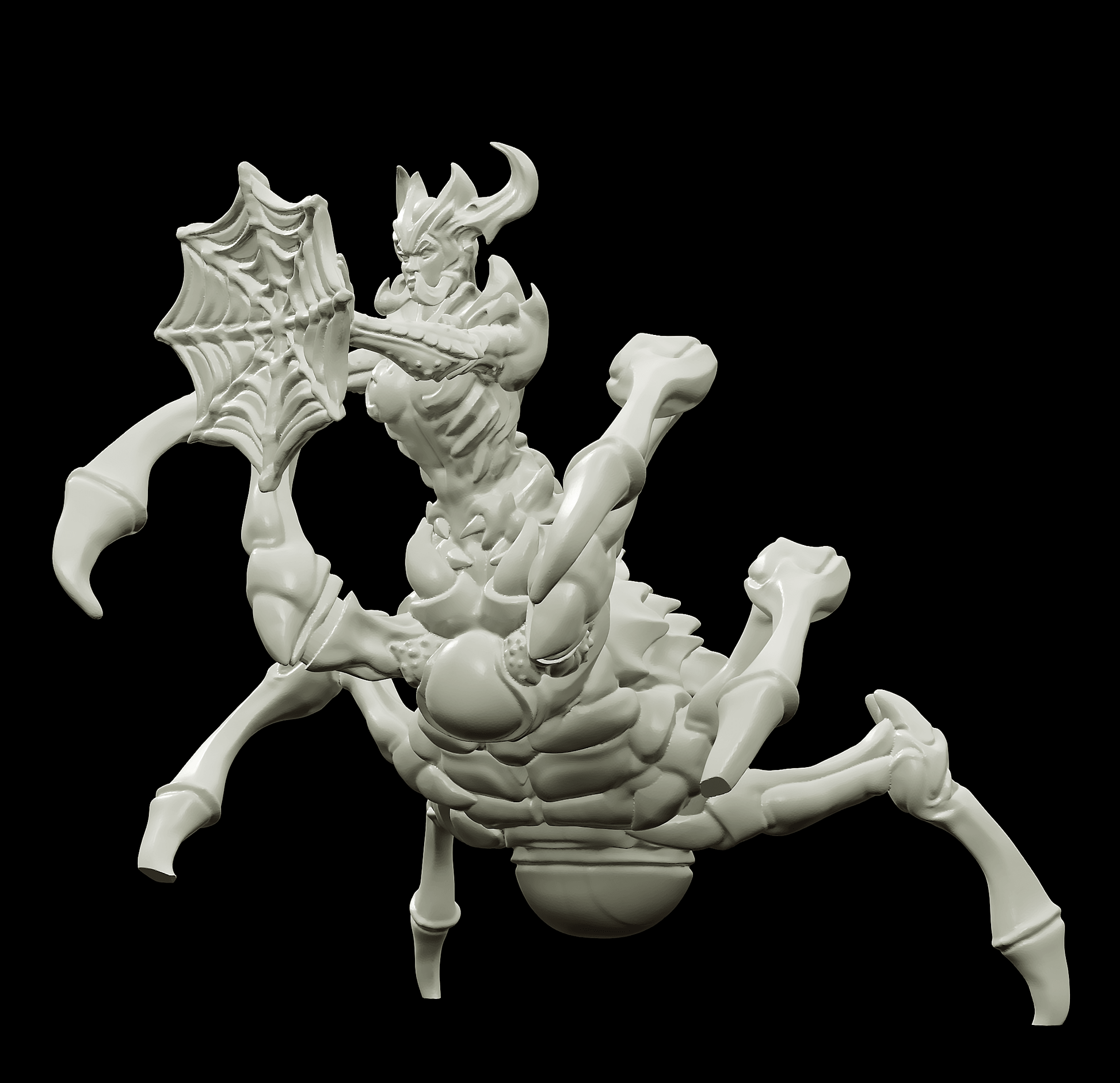 3D Printed Bestiary Vol. 4 Nafarrate - Arachne Spider 32mm Ragnarok D&D - 3D Printing Boss 