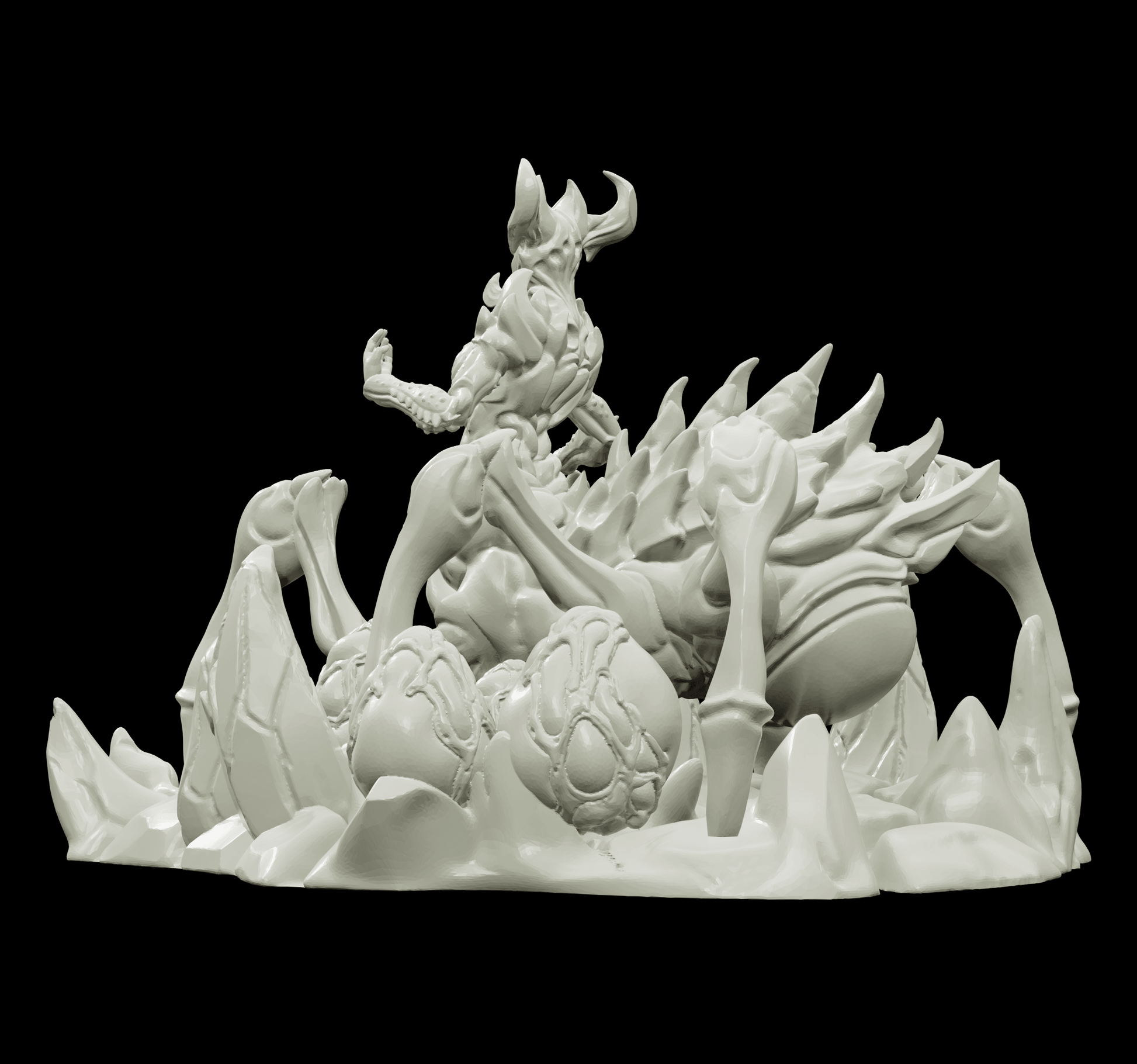 3D Printed Bestiary Vol. 4 Nafarrate - Arachne Spider 32mm Ragnarok D&D - 3D Printing Boss 
