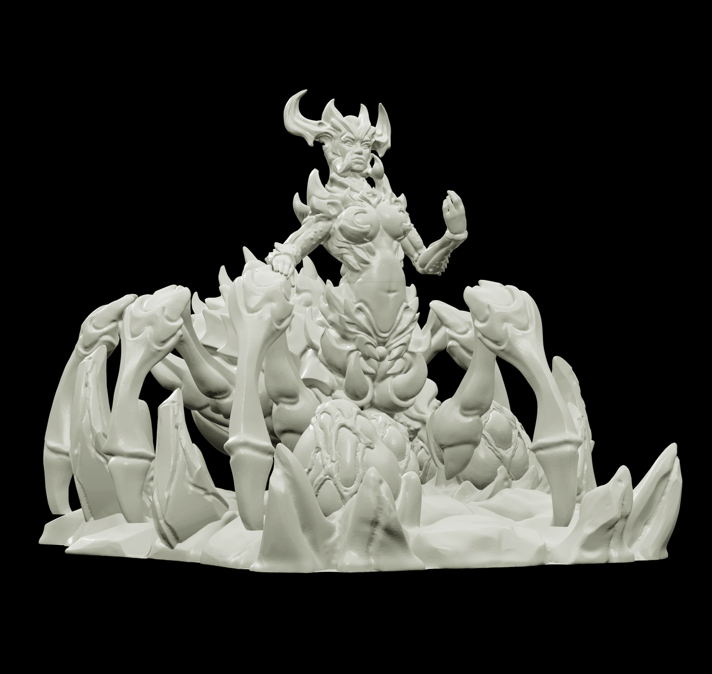 3D Printed Bestiary Vol. 4 Nafarrate - Arachne Spider 32mm Ragnarok D&D - 3D Printing Boss 