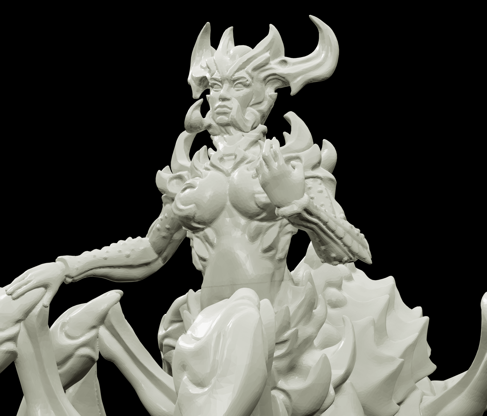 3D Printed Bestiary Vol. 4 Nafarrate - Arachne Spider 32mm Ragnarok D&D - 3D Printing Boss 
