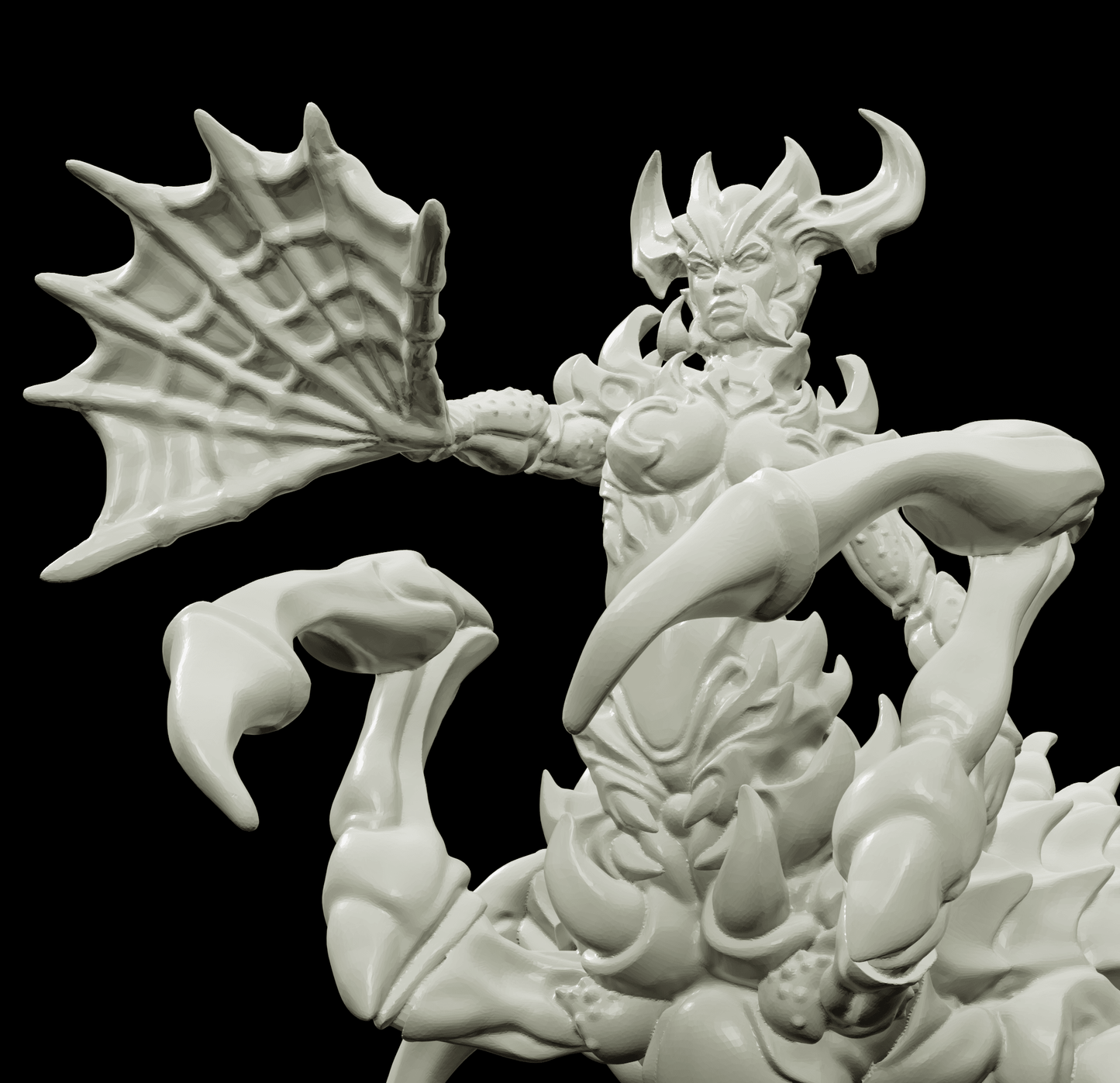 3D Printed Bestiary Vol. 4 Nafarrate - Arachne Spider 32mm Ragnarok D&D - 3D Printing Boss 